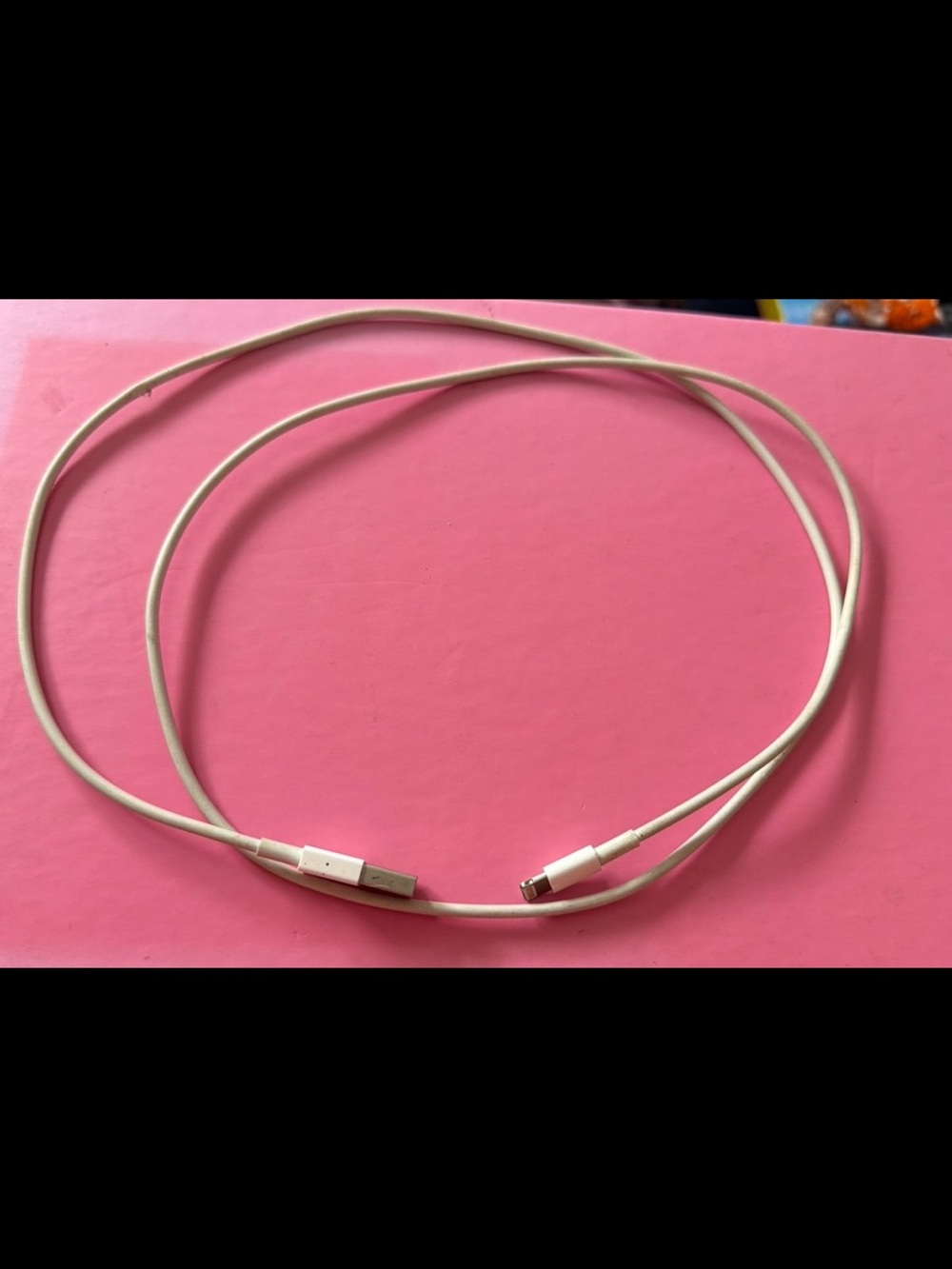 Apple White Lightning to USB Charging Cable